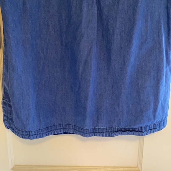 Old Navy sz S chambray/dark denim colored long sleeved dress - Picture 4 of 11